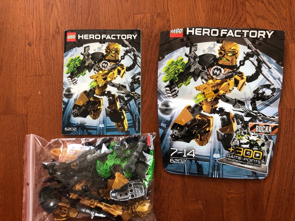 Lego Hero Factory 6202 Rocka
