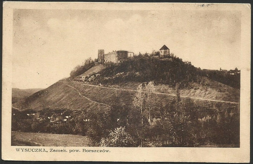 Wysuczka Zamek pow. Borszczów 1929 Akropol