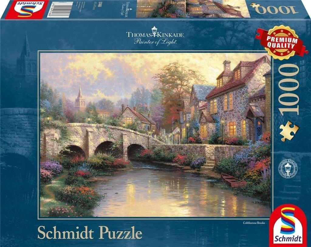 PUZZLE PQ 1000 NA STARYM MOŚCIE G3, SCHMIDT - 9582665572 - oficjalne ...