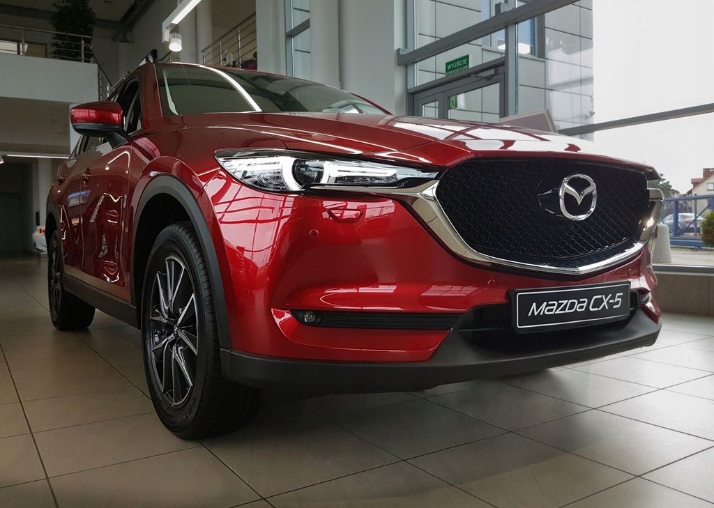 NAKŁADKI PROGOWE PROGI DO MAZDA CX5 2 OD 2017 R