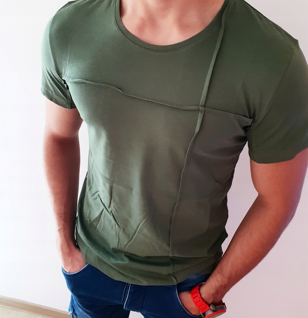 M13 Koszulka T-shirt męski 4 kolory R. S khaki