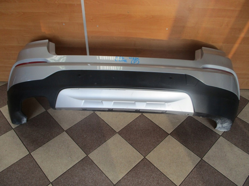 Zderzak tylny BMW X4 F26 4x pdc X-LINE - 9988302310 - oficjalne ...