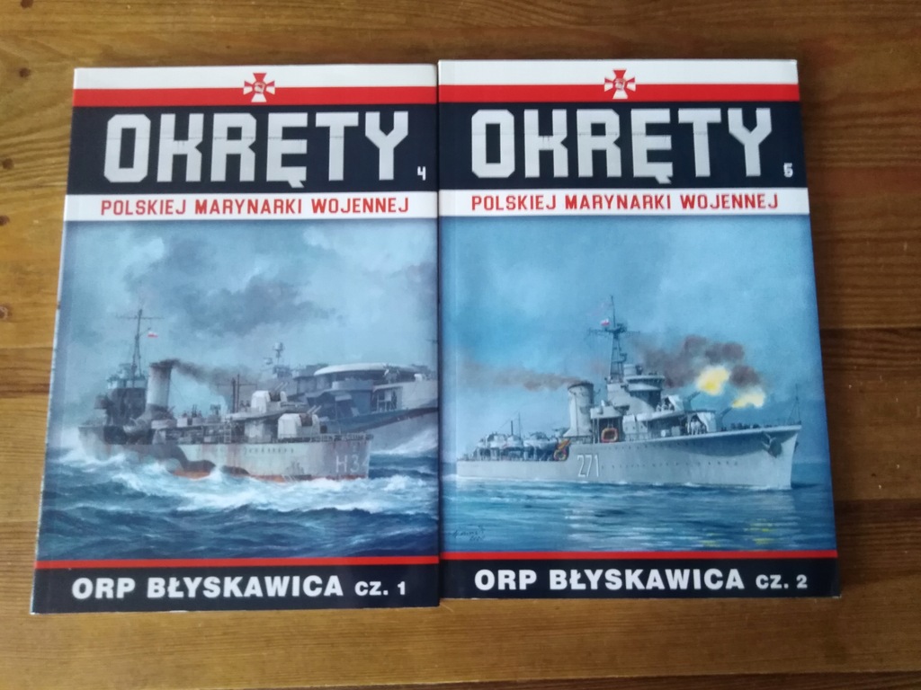 OKRĘTY 4, 5 ORP Błyskawica cz.1 i 2