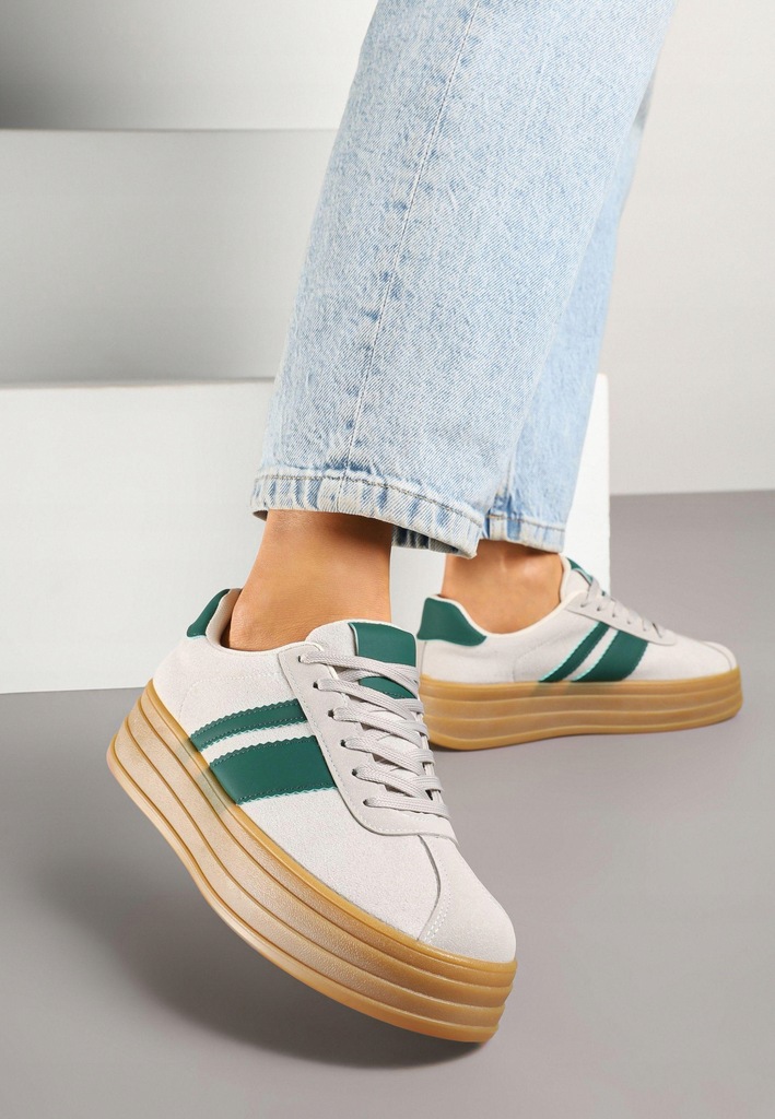 Born2Be Beżowe Sneakersy damskie 38