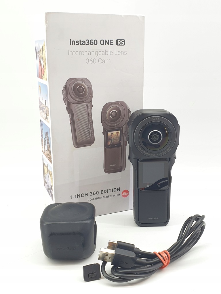 Kamera Insta360 ONE RS 1-Inch 360 Edition KOMPLETNA / FABRYCZNA