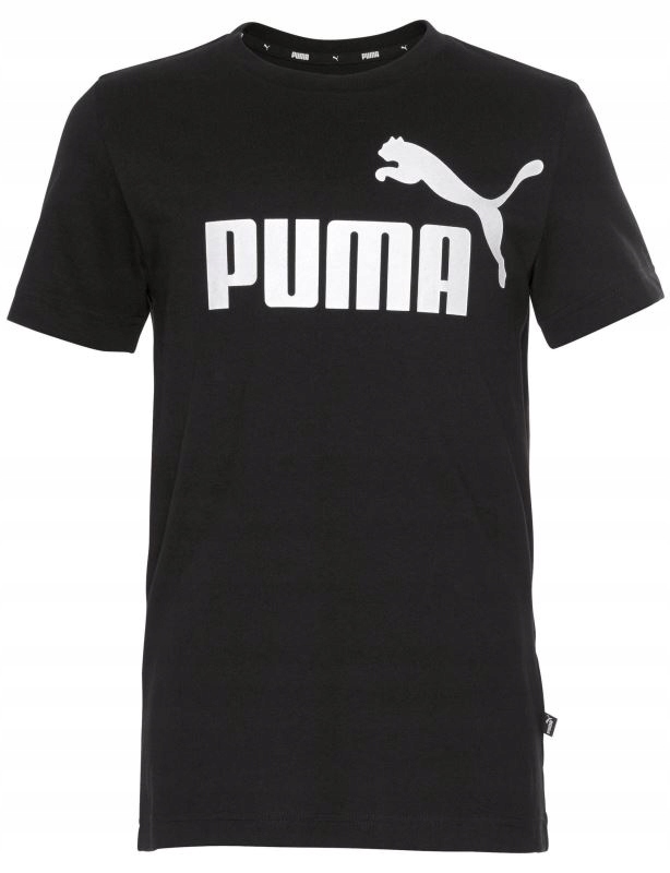 PUMA CZARNY CHŁOPIĘCY T-SHIRT 140