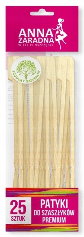 AZ Patyki do Szaszłyków 25szt. PREMIUM