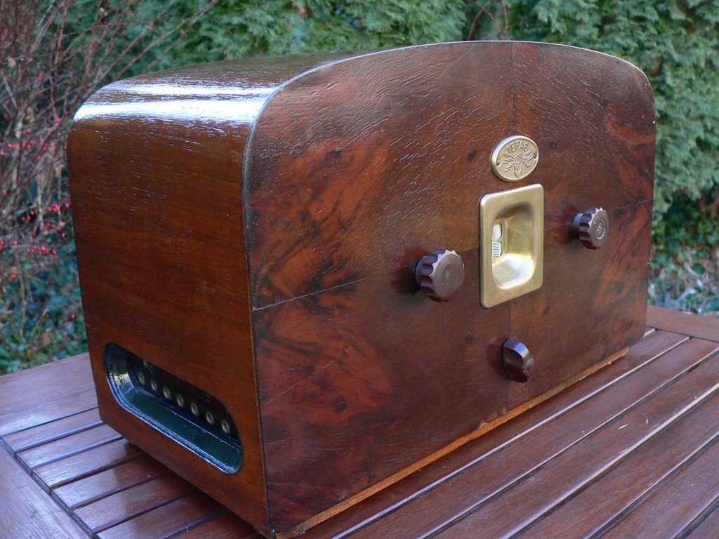 Radio TEFAG 300 W. Lata 30-te.