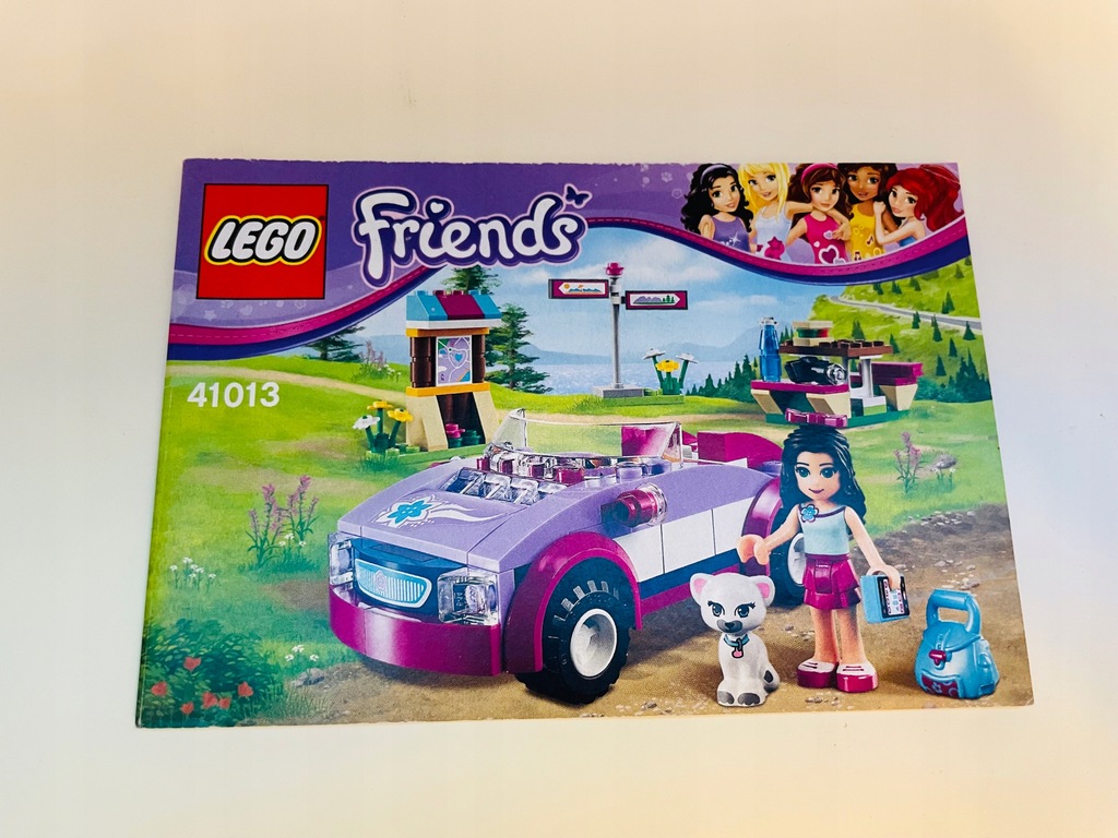 Instrukcja LEGO Friends 41013 Sportowy kabriolet