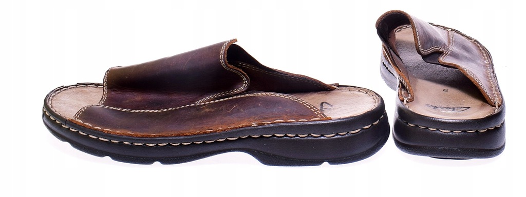 5866-8 ...CLARKS... p#s KLAPKI SKORZANE r.38,5