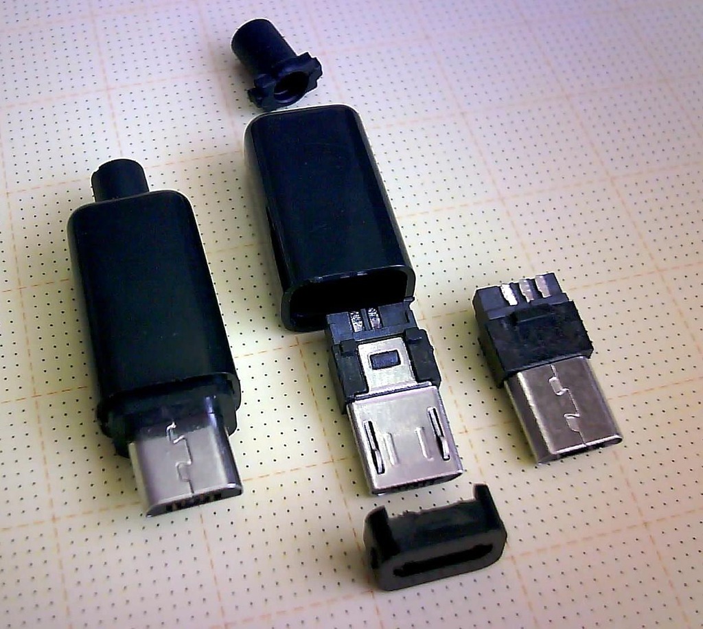 [STcs] WTUSBBMIC wtyk USB MICRO B na kabel _ x2szt
