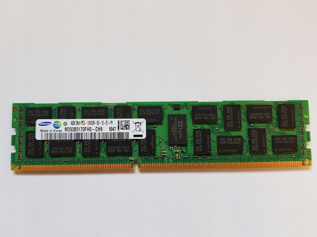 Купить СЕРВЕРНАЯ ПАМЯТЬ DDR3 ECC 4 ГБ PC3-10600R: отзывы, фото, характеристики в интерне-магазине Aredi.ru