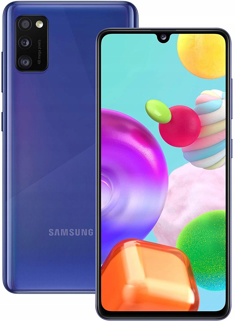 SAMSUNG GALAXY A41 DUAL BLUE z PL GW W-wa 850zł