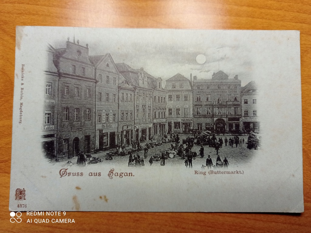 Żagań - ok. 1899 r. NOCNA