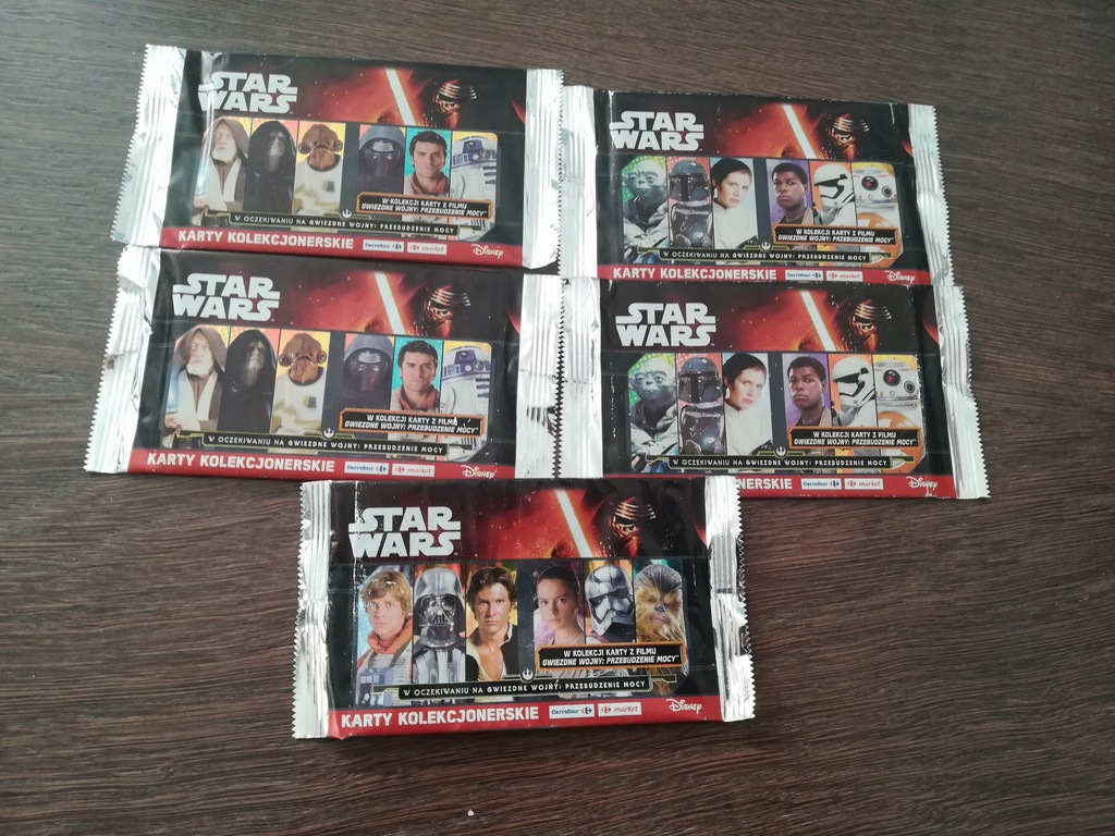 Star Wars - karty kolekcjonerskie
