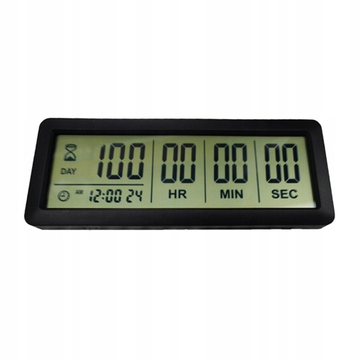 Zegar czasowy odliczający 999 dni LCD do badań
