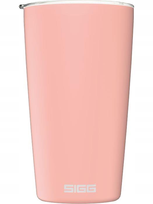 SIGG Kubek ceramiczny Creme Pink 0.4L z pokrywka