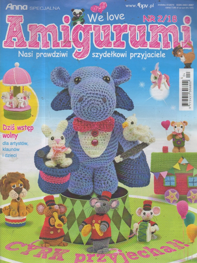 2/2018 AMIGURUMI We Love ANNA specjalna