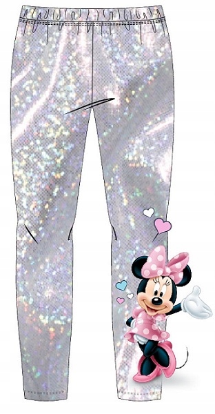 Legginsy MYSZKA MINNIE Holograficzne DISNEY 110