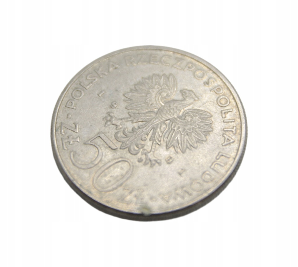 Moneta 50 zł - Władysław Sikorski, 1981