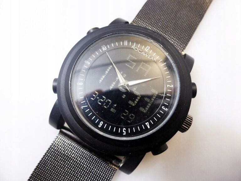 ZEGAREK ROCAWEAR RM 03593 CZARNY 10410508360 oficjalne archiwum Allegro