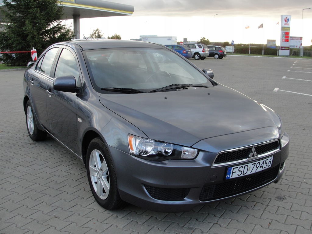 MITSUBISHI LANCER 2008 SERWIS 1.8 BENZYNA AUTOMAT