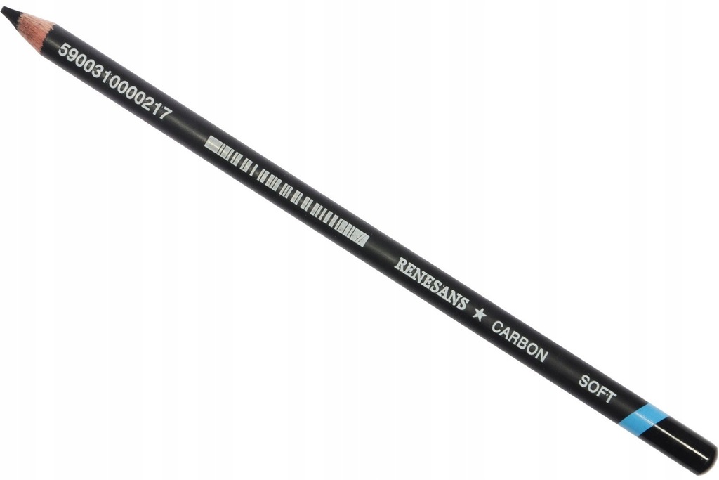 2 x Węgiel czarny w ołówku RENESANS Carbon SOFT kreślarski rysunkowy w opra