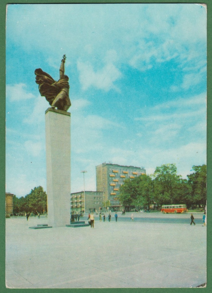 Częstochowa - 1972r. - Pomnik Wdzięczności