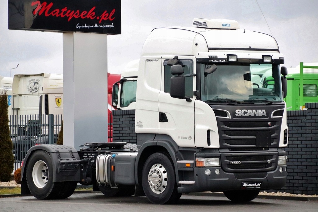 SCANIA R 500 / V8 / RETARDER / MANUAL / HYDRAULIKA
