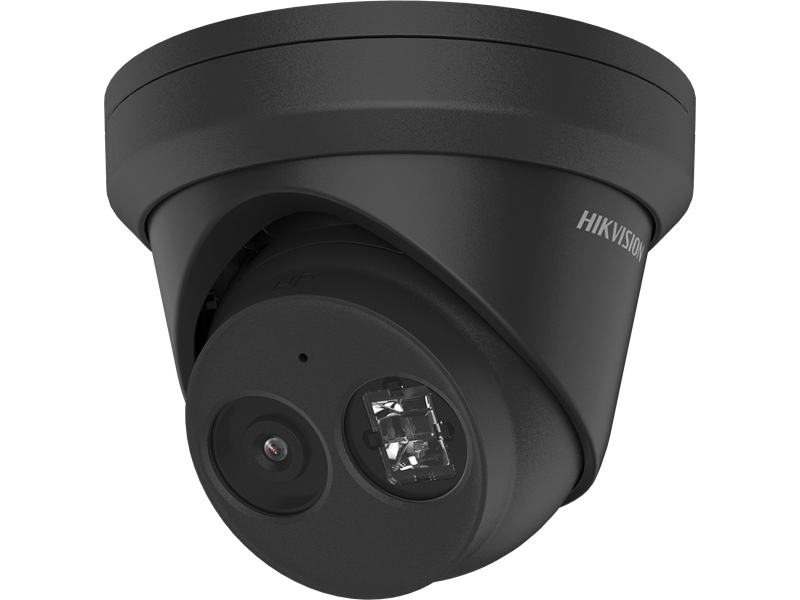 AcuSense kamera IP kopułkowa 6.0 Mpix, FL 2.8 mm, IR 30m, czarna, audio