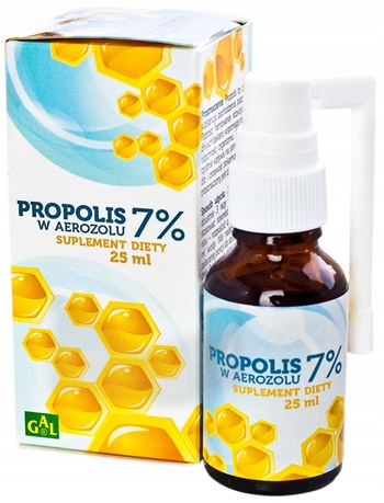 GAL Propolis 7% w aerozolu 25ml gardło,paradontoza