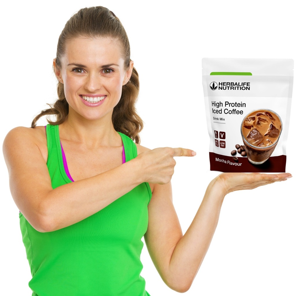 HERBALIFE High Protein Iced Coffee o smaku mocha 9646551904