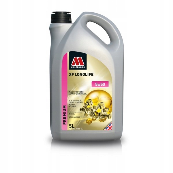 MILLERS OILS XF LONGLIFE 5W50 5L