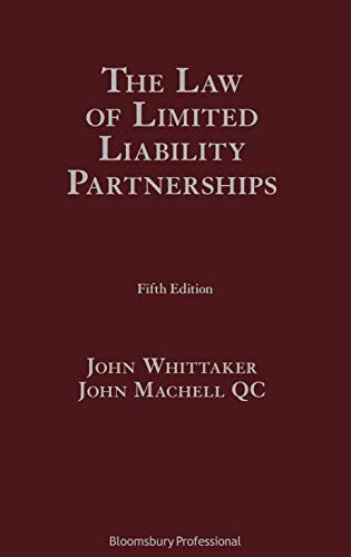 THE LAW OF LIMITED LIABILITY PARTNERSHIPS - John W