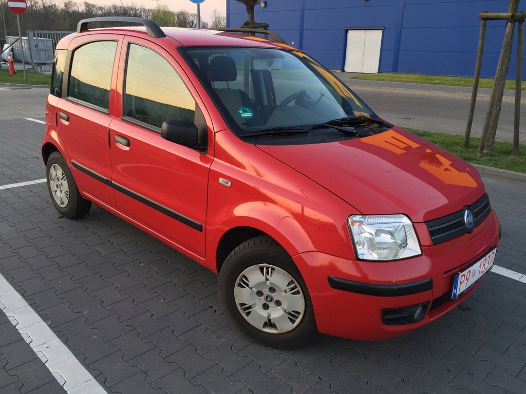 Fiat Panda II 1.2 + Gaz LPG, KLIMA, 2007 r.