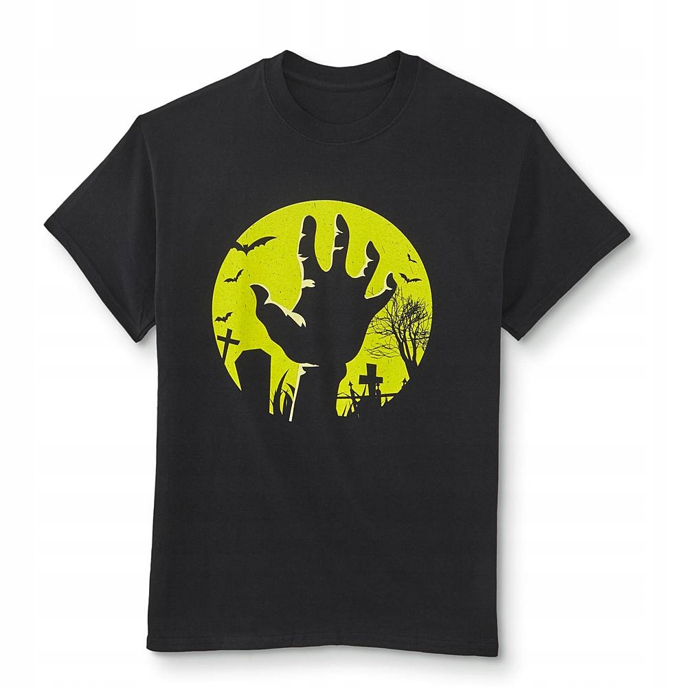 Gildan T-Shirt Halloween ZOMBIE HAND L USA