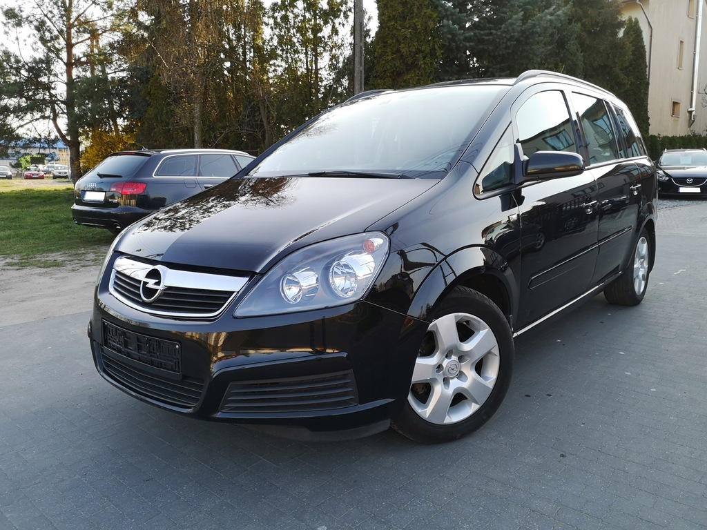 Opel Zafira B 1 8 Benzyna 140km Klimatronik Skora Oficjalne Archiwum Allegro