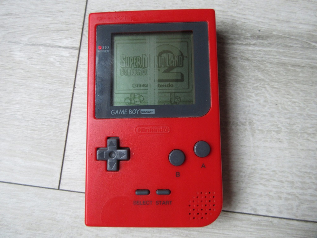 ORYGINALNA KONSOLA GAME BOY POCKET MGB-001 SPRAWNA ALE..