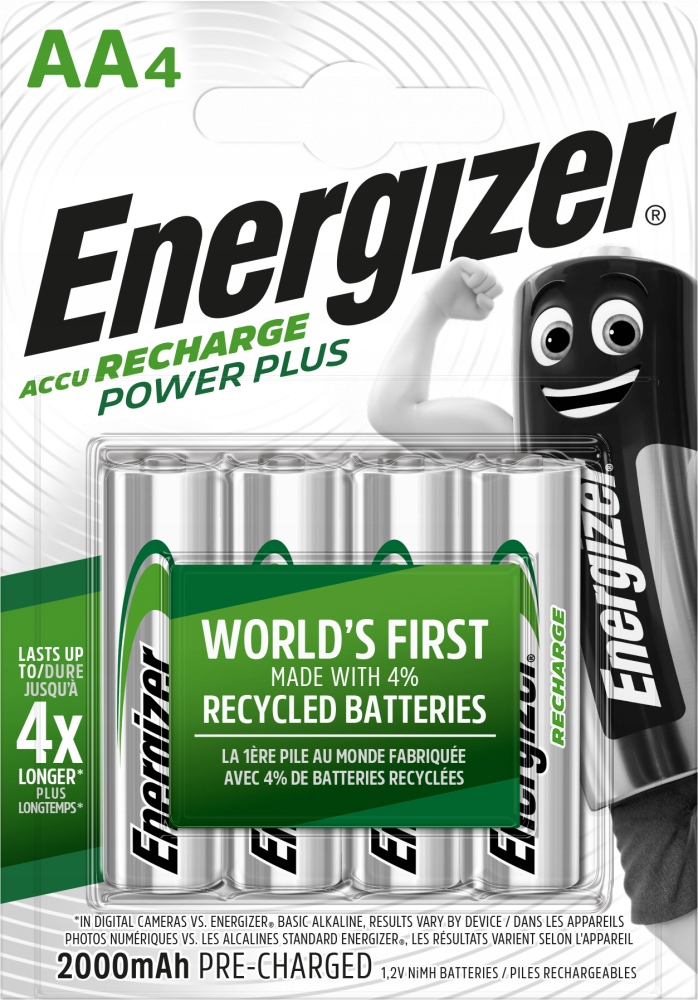 Akumulator Energizer Power Plus AA 2000mAh 4 szt