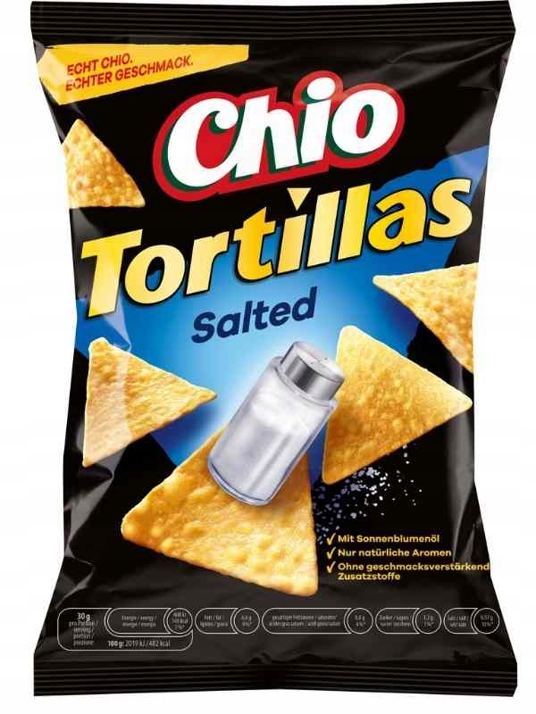 Chio Tortillas Salted Chipsy Chrupiące Kukury 125g