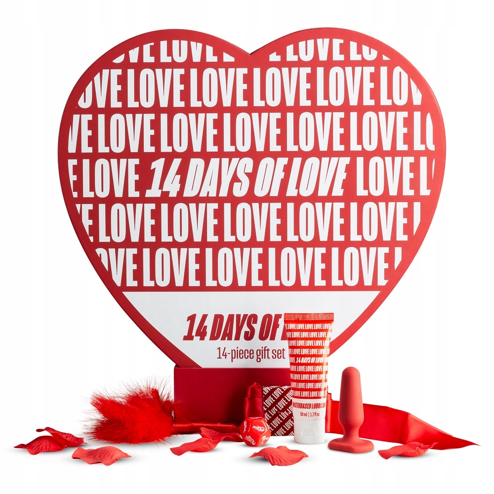 14-Days of Love Gift Set erotyczny zestaw prezentA