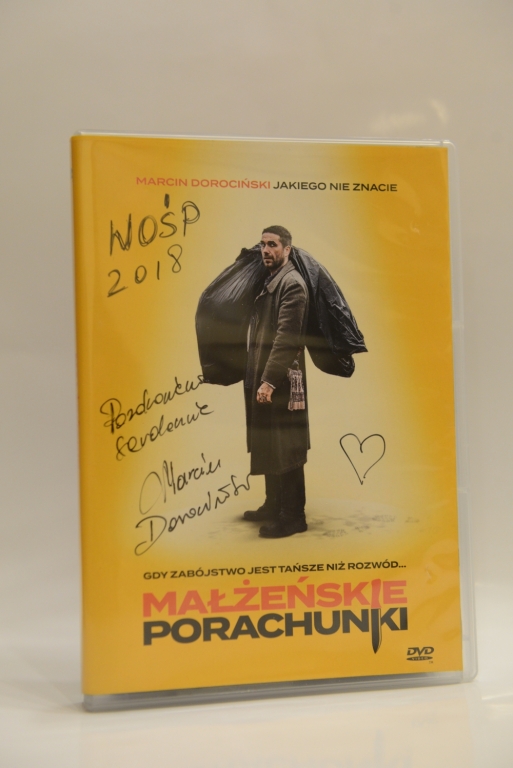 "Małżeńskie porachunki"- autograf M. Dorocińskiego