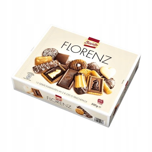 Ciastka Biscotto Florenz 15 RODZAJÓW 500g [DE]