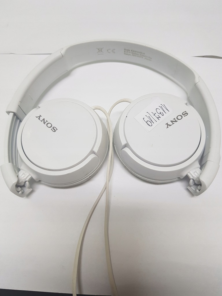 Słuchawki nauszny Sony białe 1137/19