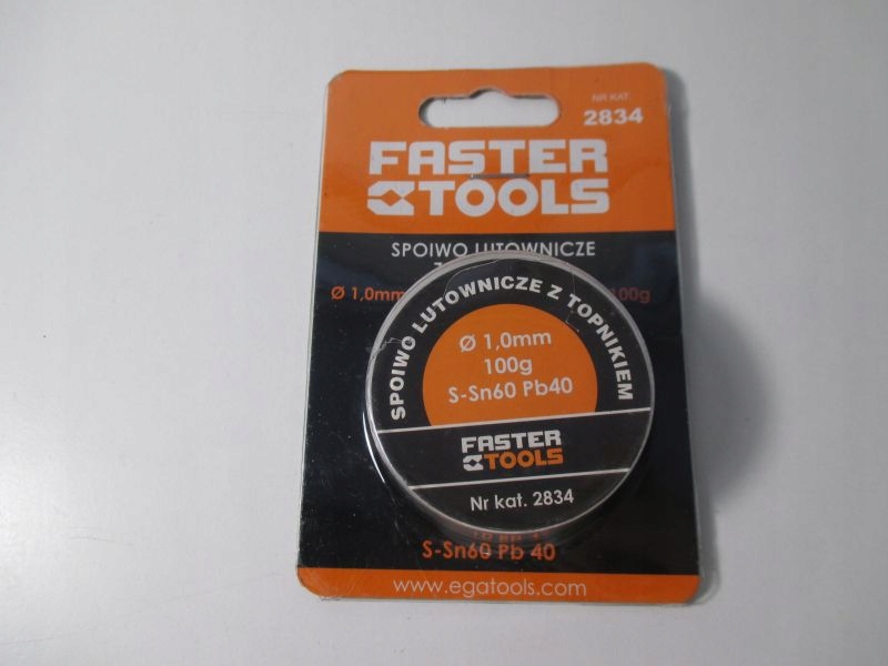 SPOIWO LUTOWNICZE FASTER TOOLS 1MM @OKAZJA