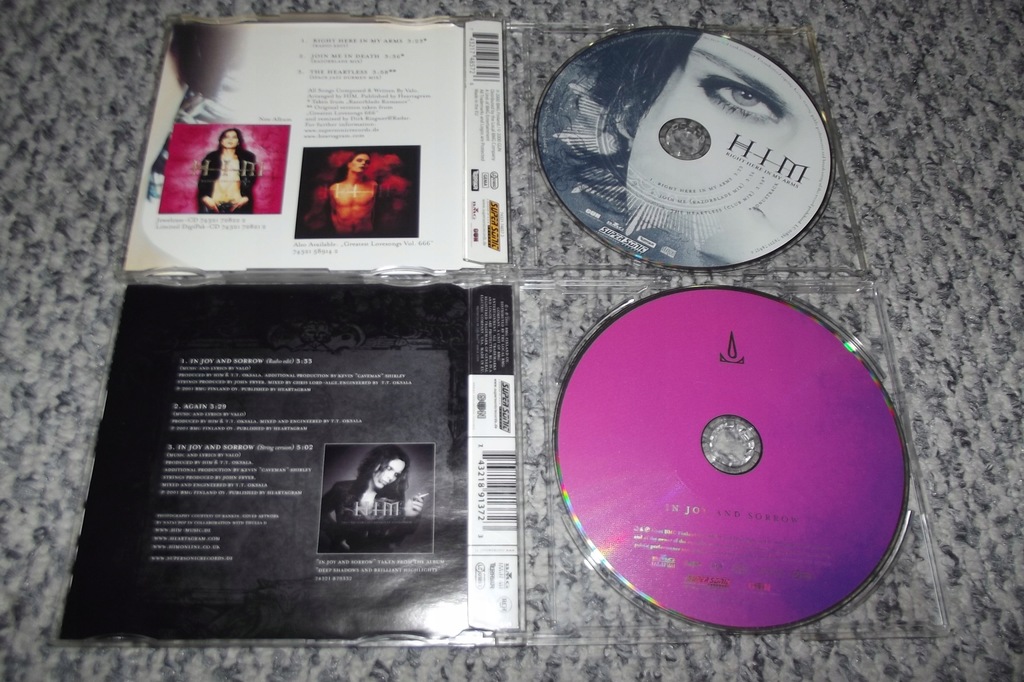 Купить HIM - Набор из двух синглов [2 MAXI CD]: отзывы, фото, характеристики в интерне-магазине Aredi.ru