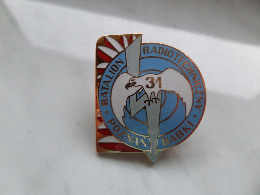 Odznaka - 31 Batalion Radiotechniczny Poznań-Babki