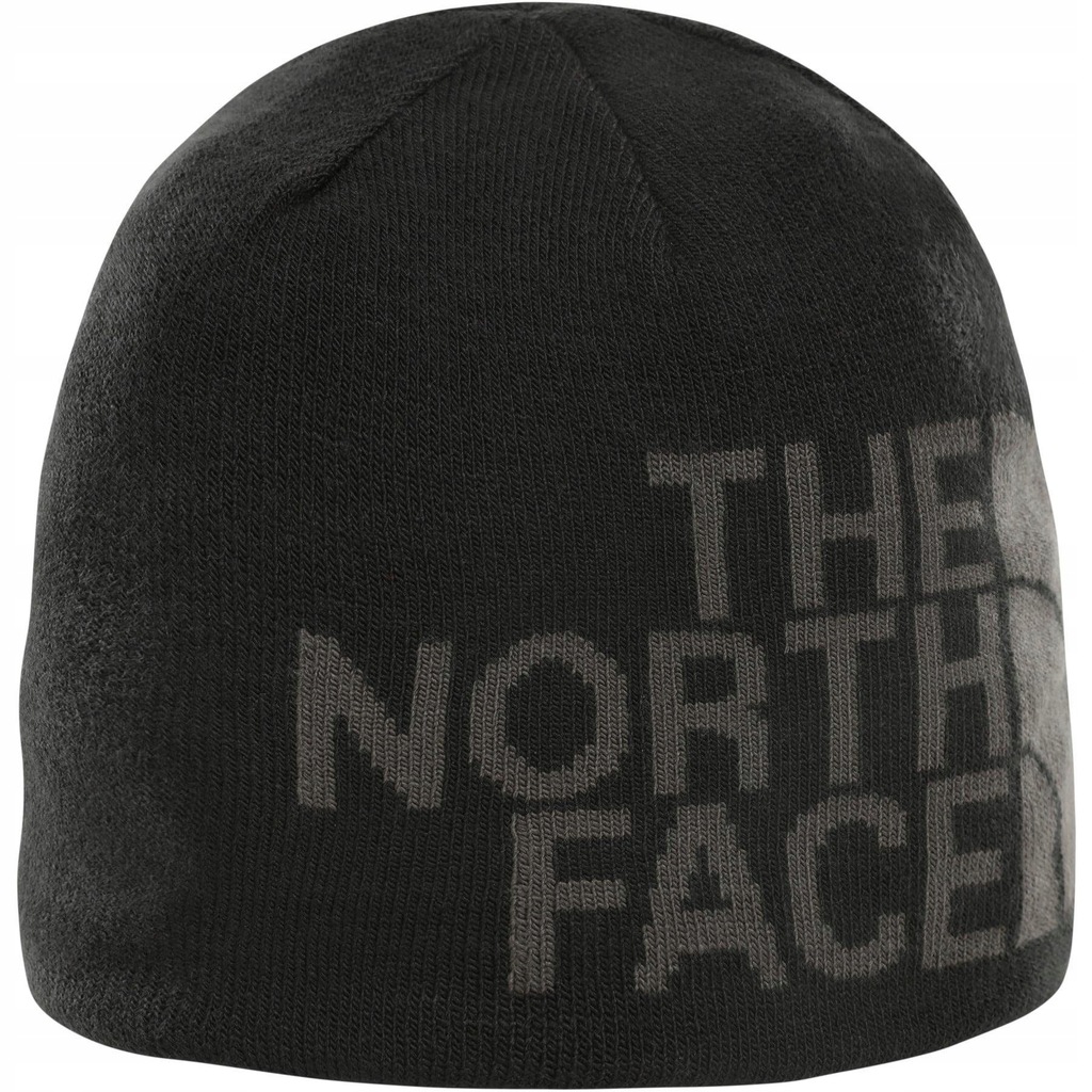 DWUSTRONNA CZAPKA THE NORTH FACE BEANIE Z BANEREM