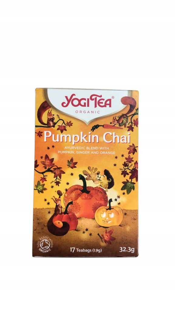 PUMPKIN CHAI Czaj z dynią BIO YOGI TEA