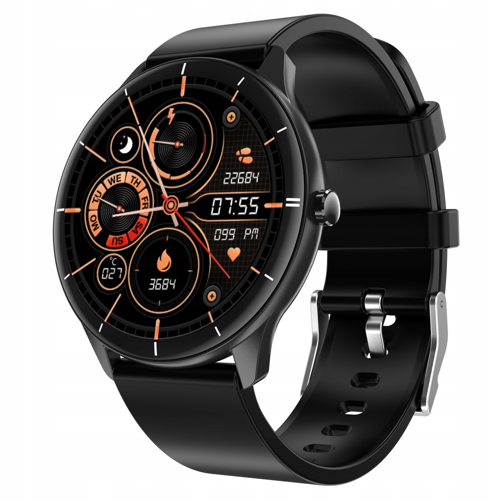 SMARTWATCH MĘSKI ZEGAREK DO IPHONE SAMSUNG XIAOMI 11059577439